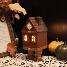 Load image into Gallery viewer, Hut of Baba Yaga - Ceramic Candle & Incense Holder