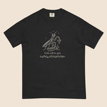 Load image into Gallery viewer, Girls will be girls praying mantis shirt