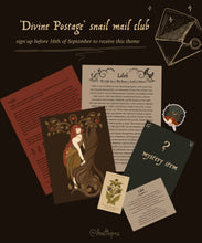 Load image into Gallery viewer, Snail Mail Club: Divine Postage