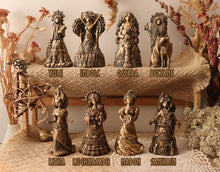 Load image into Gallery viewer, Wheel of the Year Altar Statues
