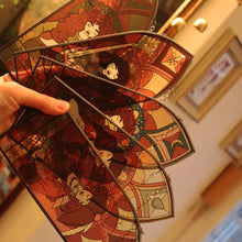 Load image into Gallery viewer, Joan of Arc - Stained Glass Hangable Home Decor
