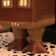 Load image into Gallery viewer, Hut of Baba Yaga - Ceramic Candle & Incense Holder