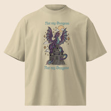 Load image into Gallery viewer, Not my Dungeon, Not my Dragons - Unisex Shirt - Blue Variant