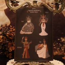 Load image into Gallery viewer, Egyptian Goddesses Sticker Pack