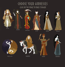 Load image into Gallery viewer, Triple Goddess Art Package