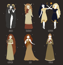 Load image into Gallery viewer, Zodiac Art Package