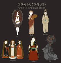 Load image into Gallery viewer, Triple Goddess Art Package