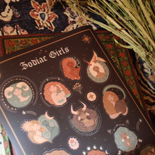 Load image into Gallery viewer, Zodiac Girls Sticker Pack
