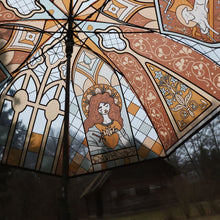 Load image into Gallery viewer, Our Lady of Sorrows Cathedral Stained Glass Umbrella