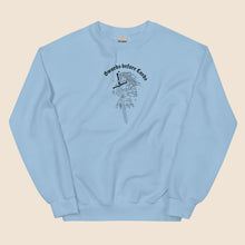 Load image into Gallery viewer, Swords before Lords Unisex Sweatshirt in Black Outline