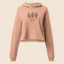 Load image into Gallery viewer, Girlhood Knights Crop Hoodie