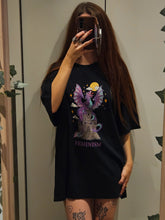 Load image into Gallery viewer, Feminism Dragon Oversized Organic Cotton T-Shirt
