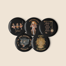 Load image into Gallery viewer, Set of pin buttons - Statement Pieces
