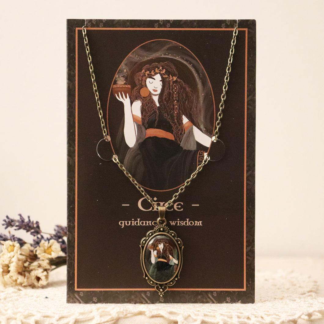 Circe Pendant - Necklace, Keychain, Ornament