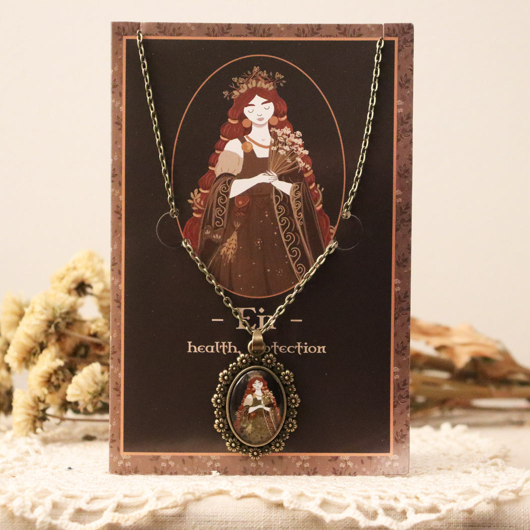 Eir Pendant - Necklace, Keychain, Ornament