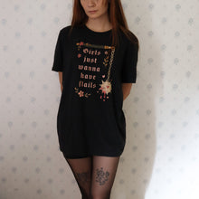 Load image into Gallery viewer, Girls Just Wanna Have Flails T-shirt

