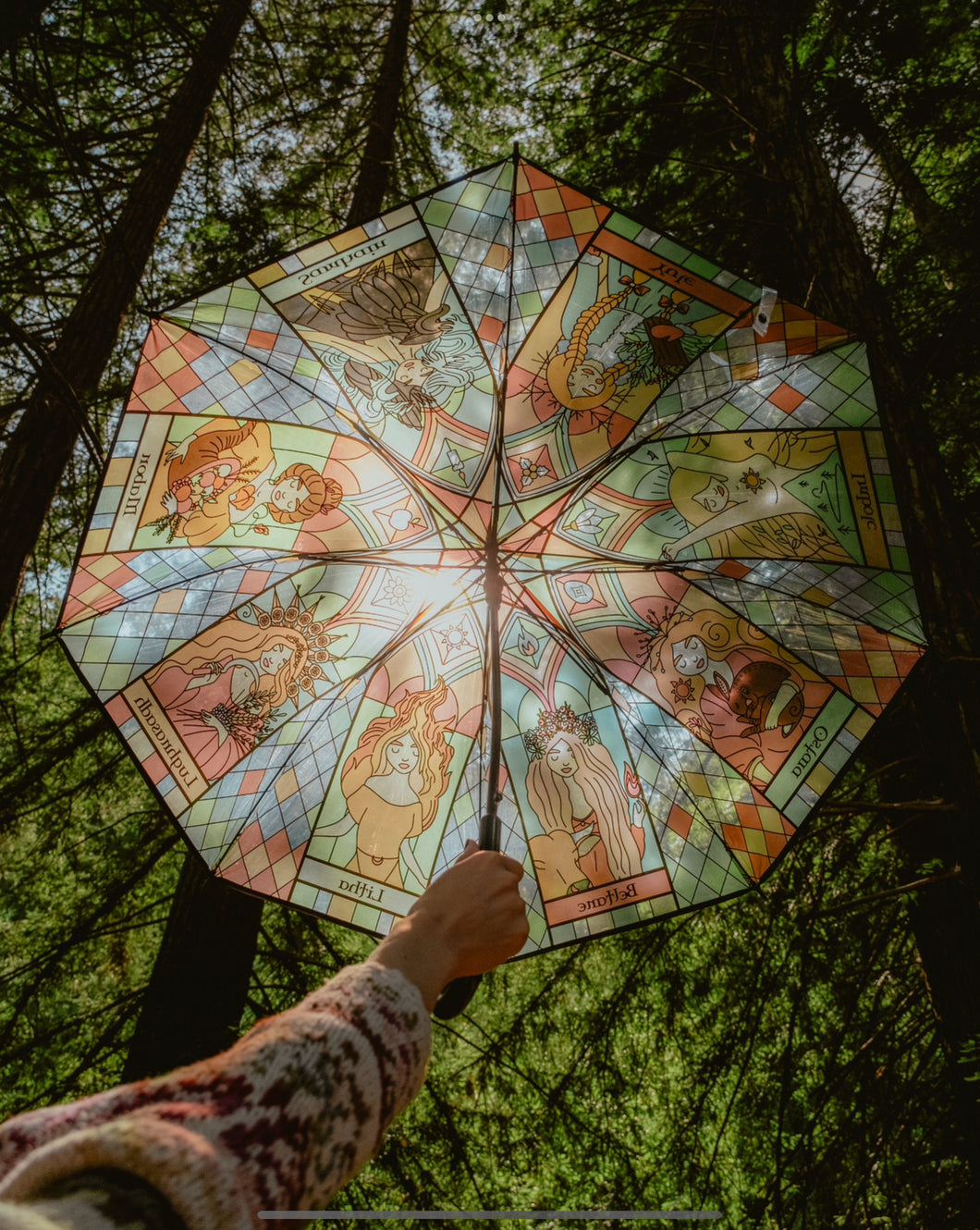 Wheel of the Year Umbrella