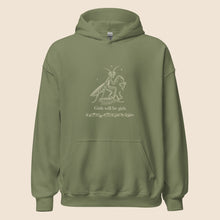 Load image into Gallery viewer, Girls will be girls praying mantis hoodie
