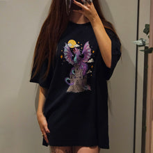 Load image into Gallery viewer, Dragon Oversized Organic Cotton T-Shirt
