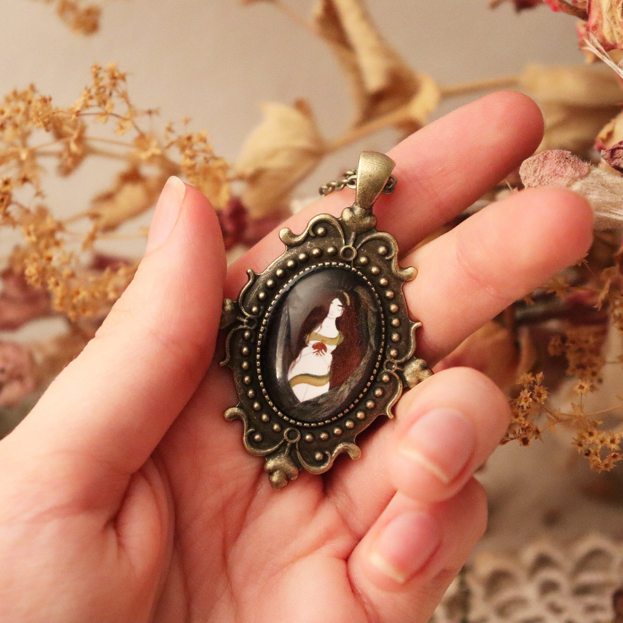 Lilith Pendant - Necklace, Keychain, Ornament – anetteprs