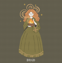 Load image into Gallery viewer, Triple Goddess Cross-Stitch Package
