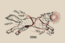 Load image into Gallery viewer, Fenrir Digital Print
