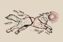 Load image into Gallery viewer, Fenrir Digital Print
