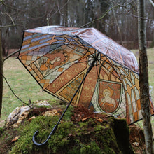 Load image into Gallery viewer, Our Lady of Sorrows Cathedral Stained Glass Umbrella
