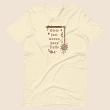 Load image into Gallery viewer, Girls Just Wanna Have Flails T-shirt
