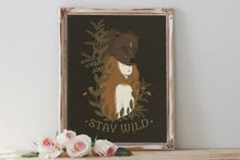 Load image into Gallery viewer, Stay Wild Art Print
