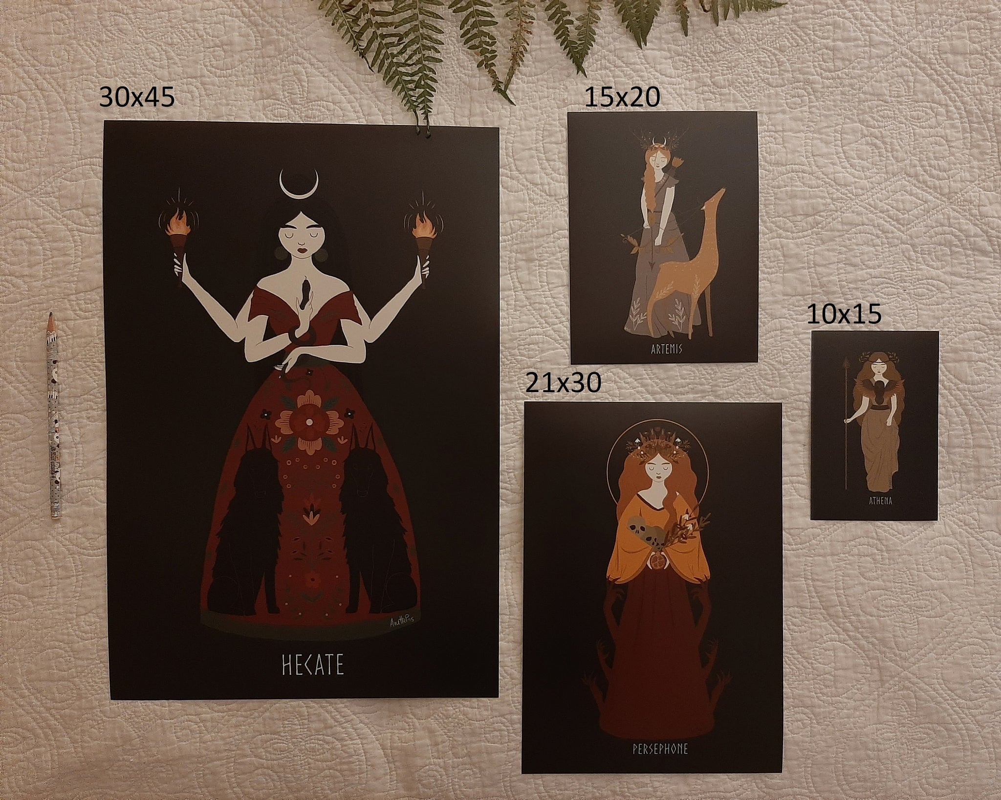 Skoll and Hati Art Print – anetteprs