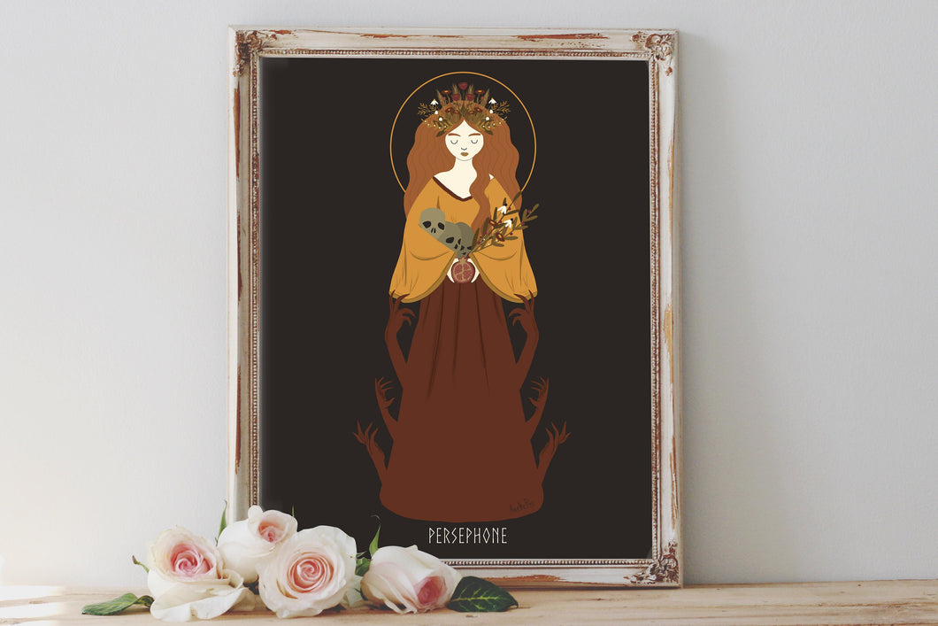 Persephone v1 Art Print