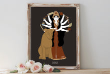 Load image into Gallery viewer, Durga Art Print
