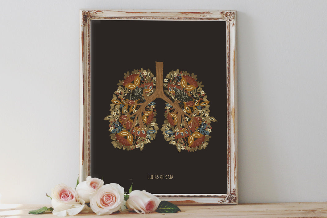 Lungs of Gaia Art Print