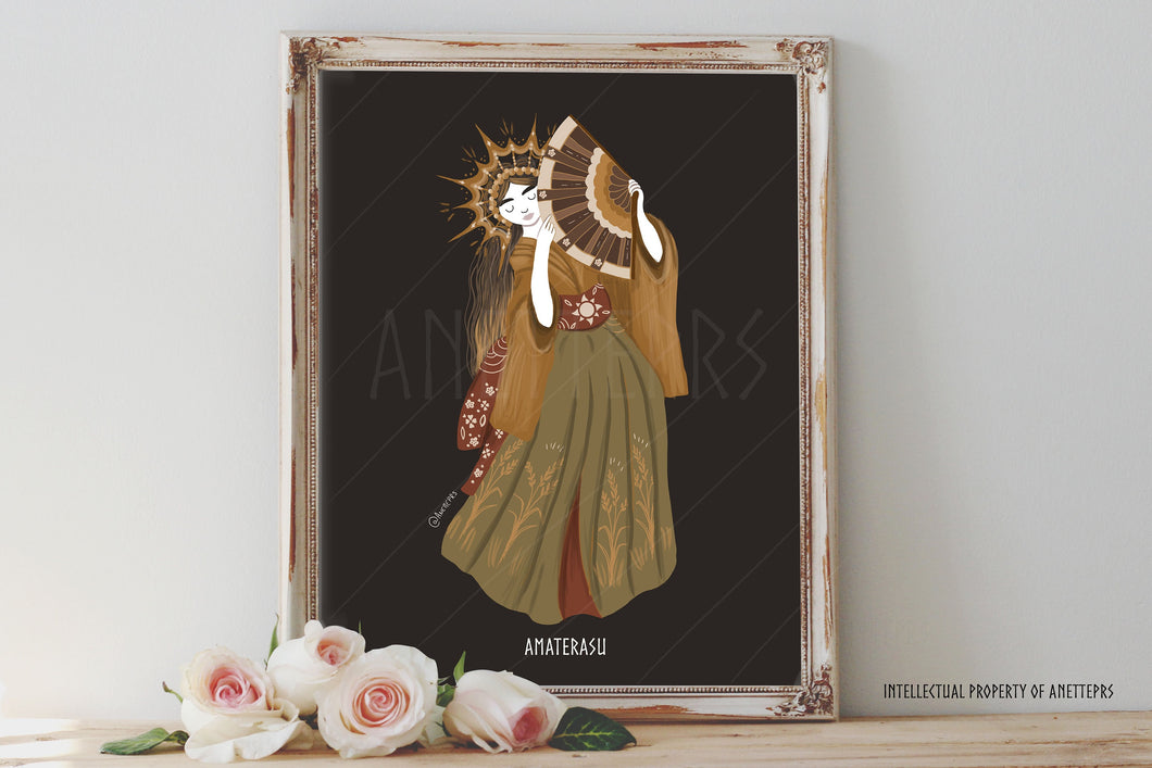 Amaterasu Art Print