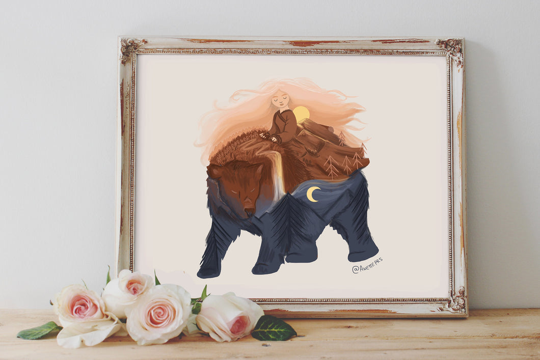 Dawn and Dusk Art Print