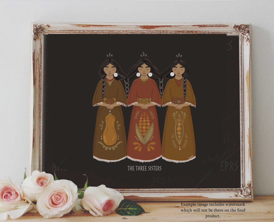 The Three Sisters Art Print